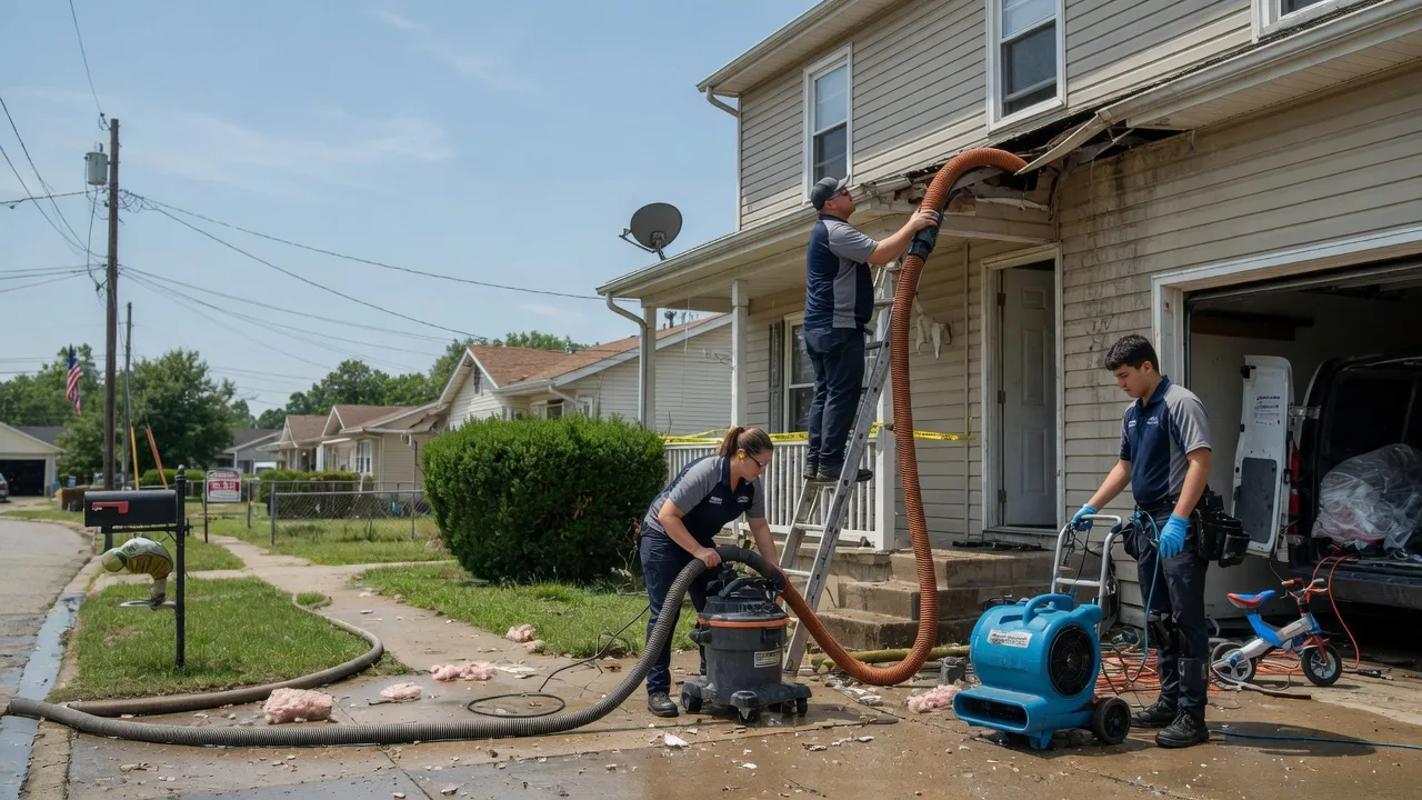 Water Damage Restoration in Bluejacket, OK near me